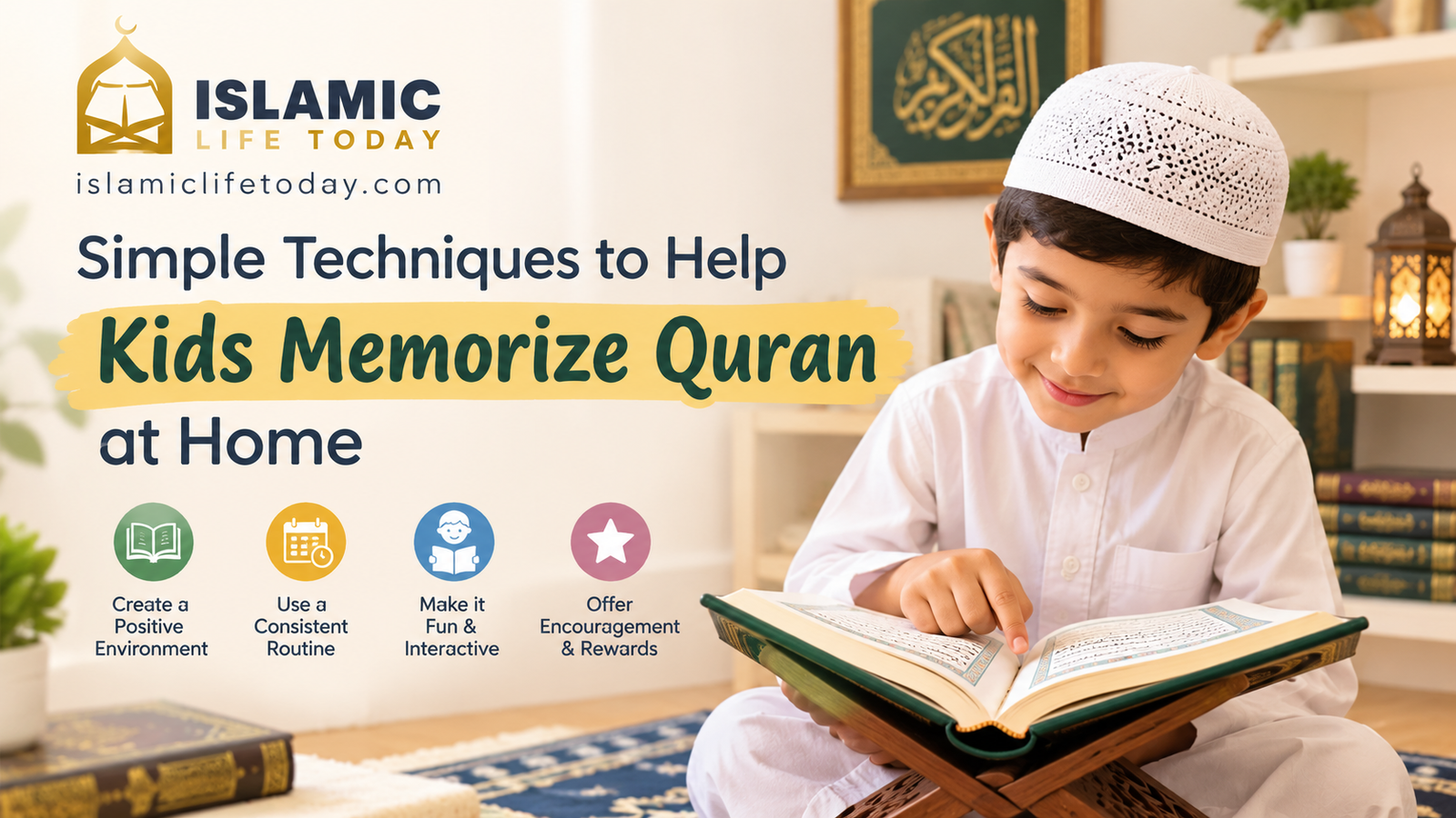 how to teach kids to memorize quran